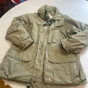 Elho Vintage Light Olive Goretex Jacket Size 44